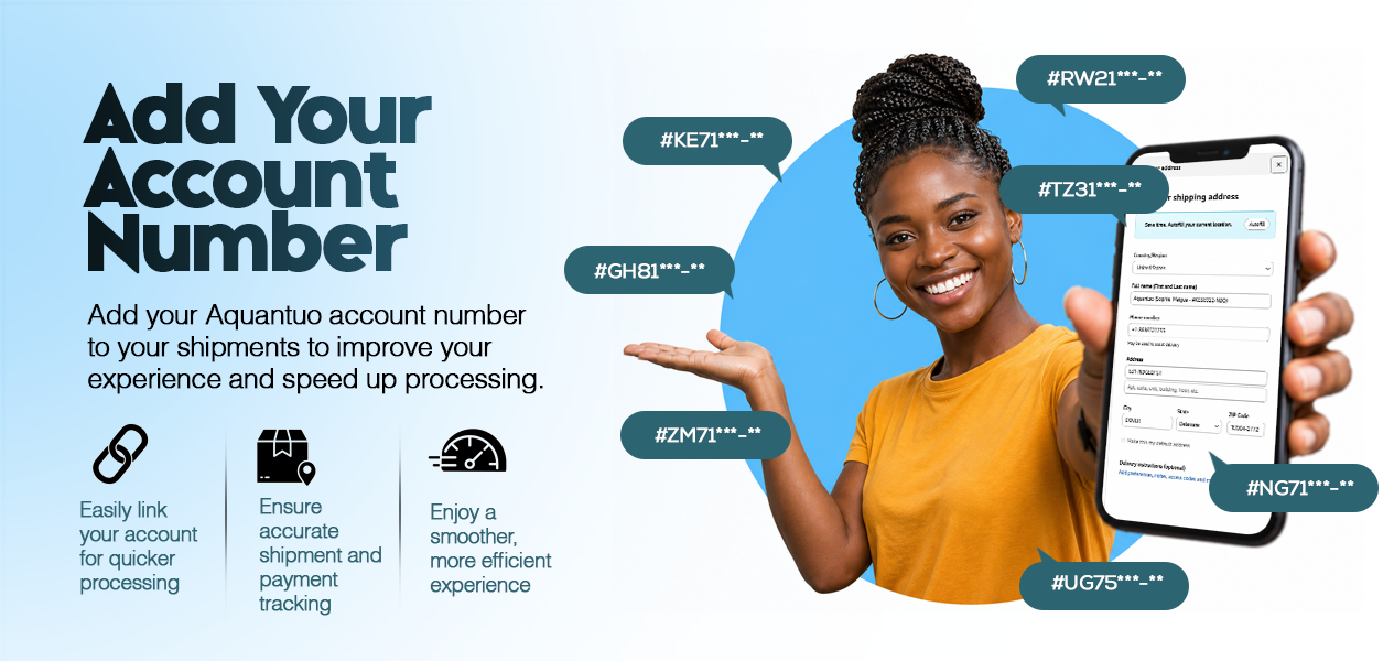 Add account number